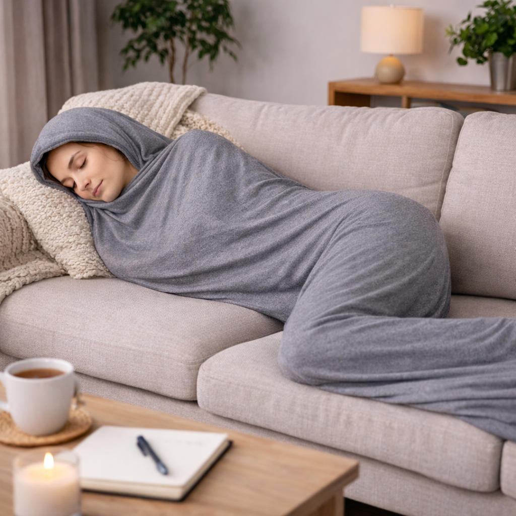 Hug-Cocoon Blanket
